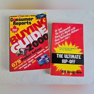 Consumer Reports Buying Guide The Ultimate Rip Off Paperbook Book Lot